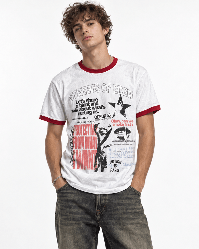 SOE Ringer Tee - Streets Of Eden